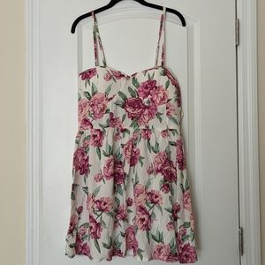Floral babydoll dress